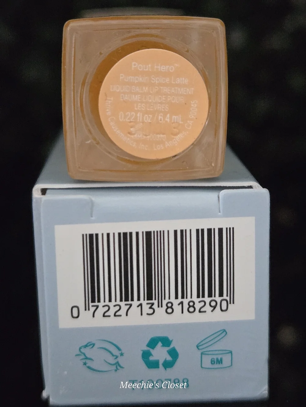 Bigger Than Beauty Pout Hero Lip Treatment Pumpkin Spice BNIB